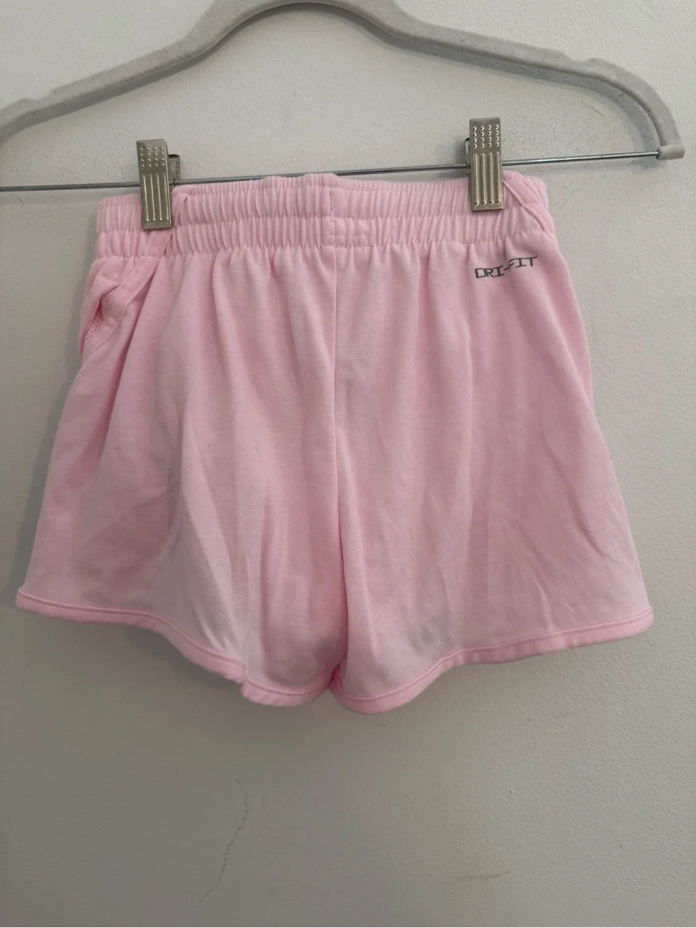 Nike Girls Dri-FIT Pink Athletic Running Shorts L 6-7 NWT Lined